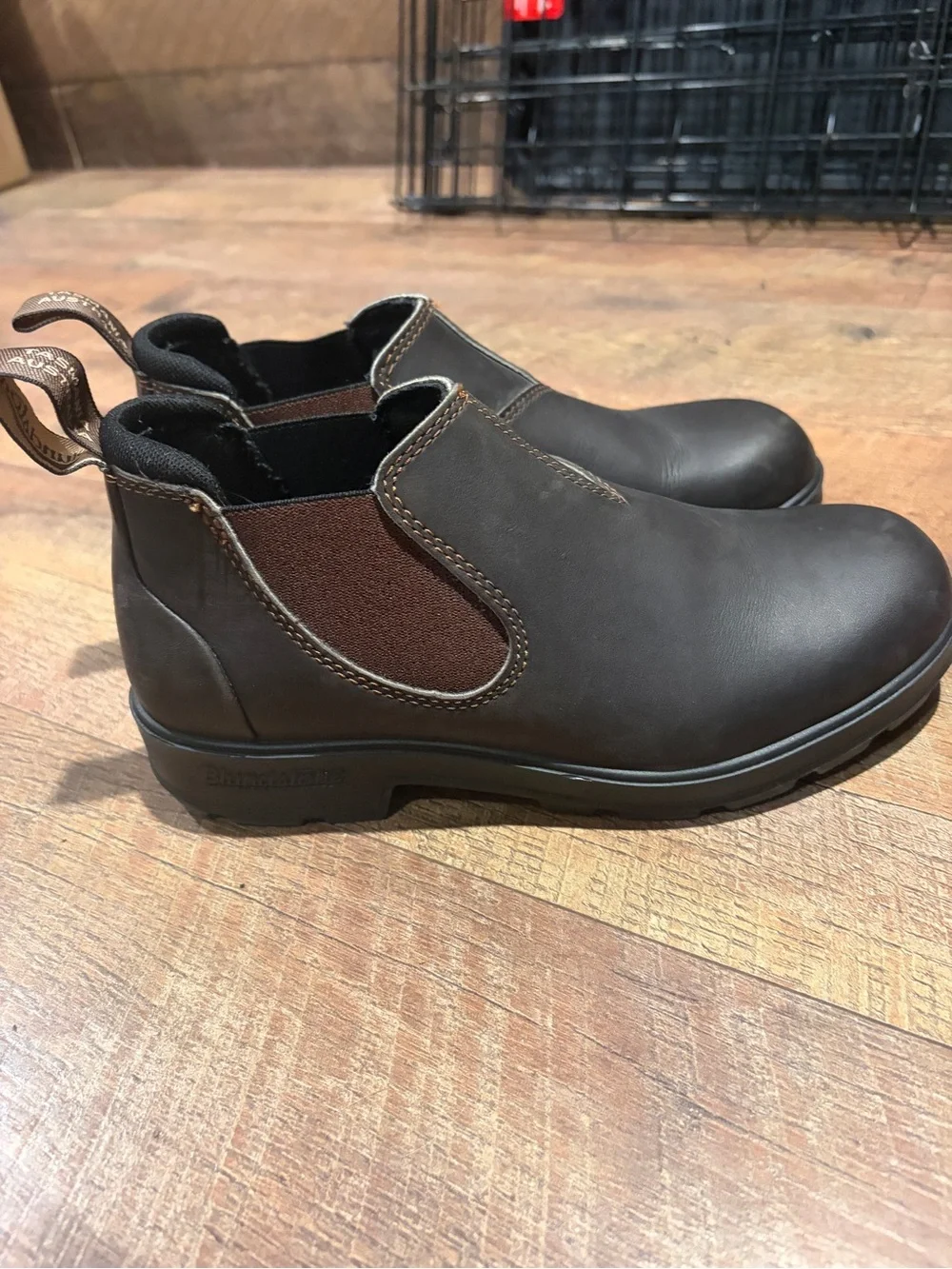 Blundstone Leather Chukka Boots - Dark Brown